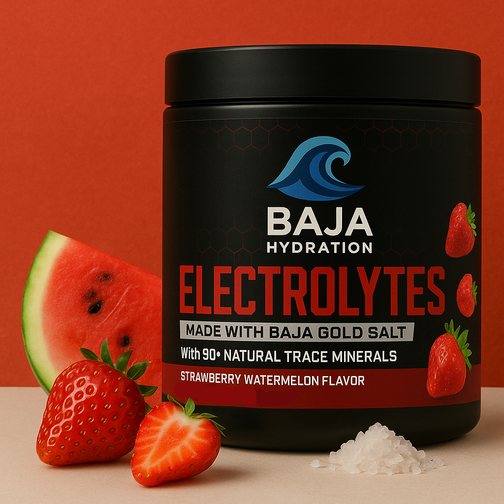 Baja Hydration EDITION – Strawberry Watermelon Electrolyte Mix (Combat-Grade Formula)