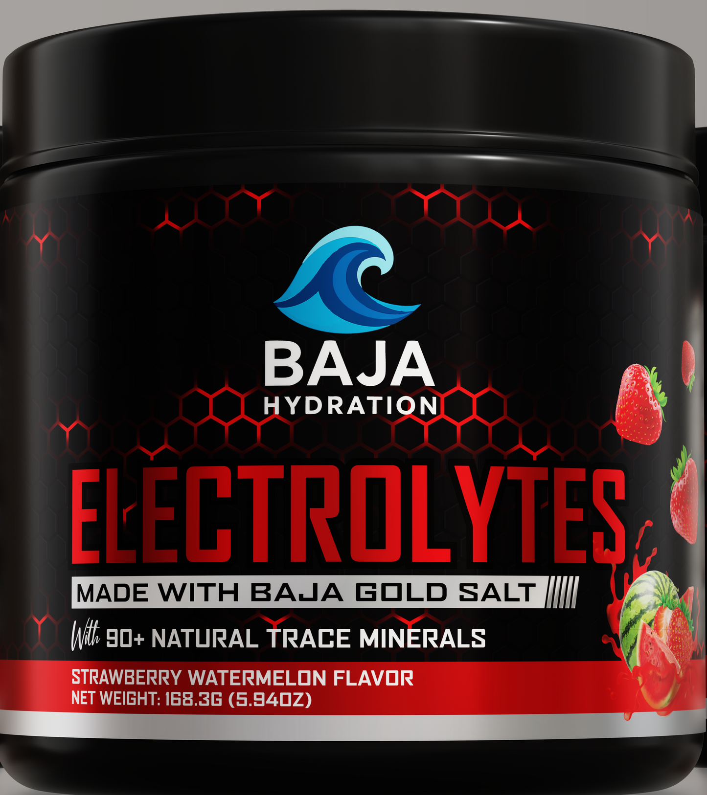 Baja Hydration EDITION – Strawberry Watermelon Electrolyte Mix (Combat-Grade Formula)